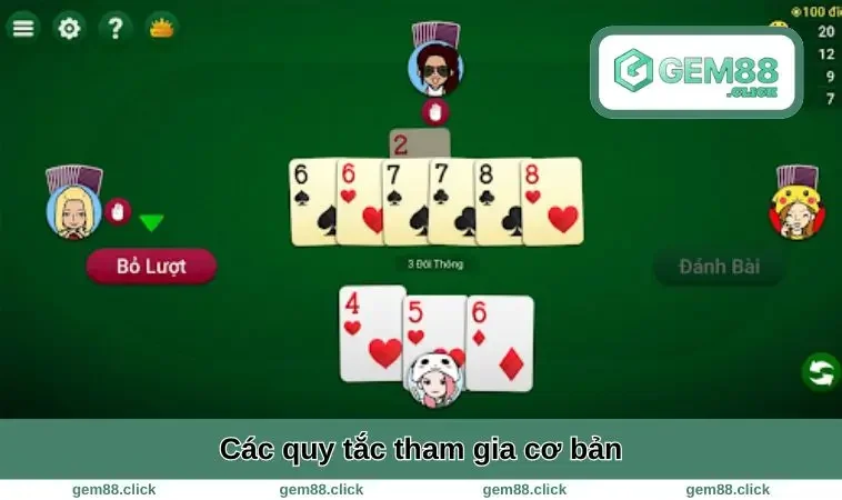 Các quy tắc tham gia cơ bản