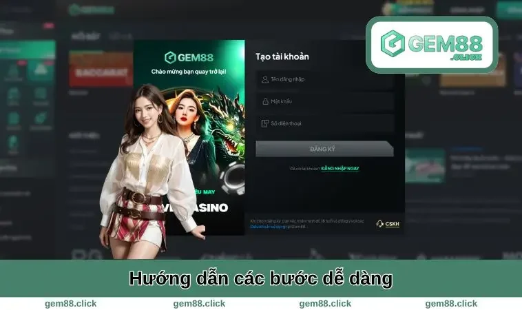 Hướng dẫn các bước dễ dàng