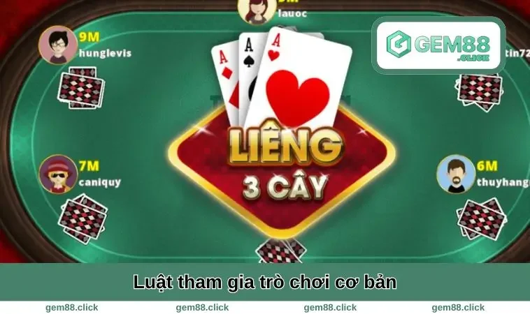 Luật tham gia trò chơi cơ bản